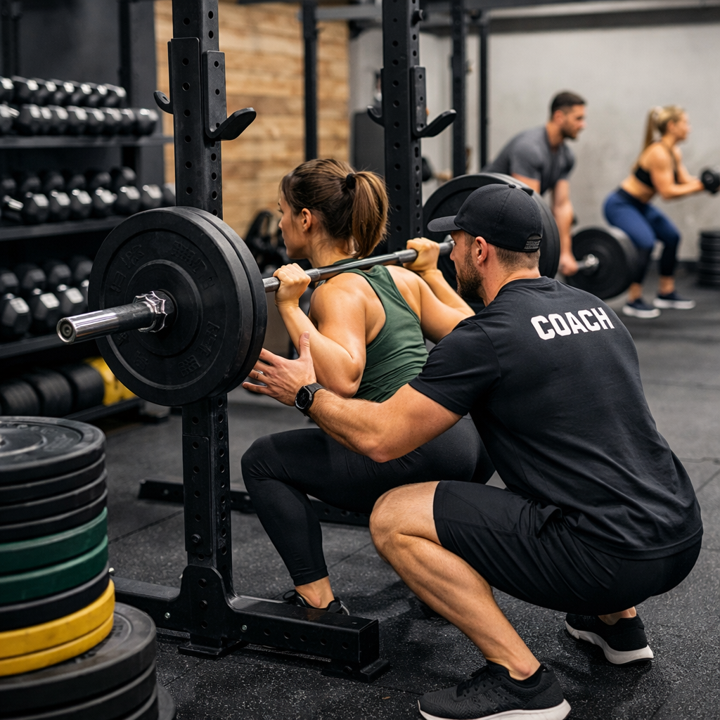 Join Local Fitness Clubs With Racks, Free Weights, and Coaching