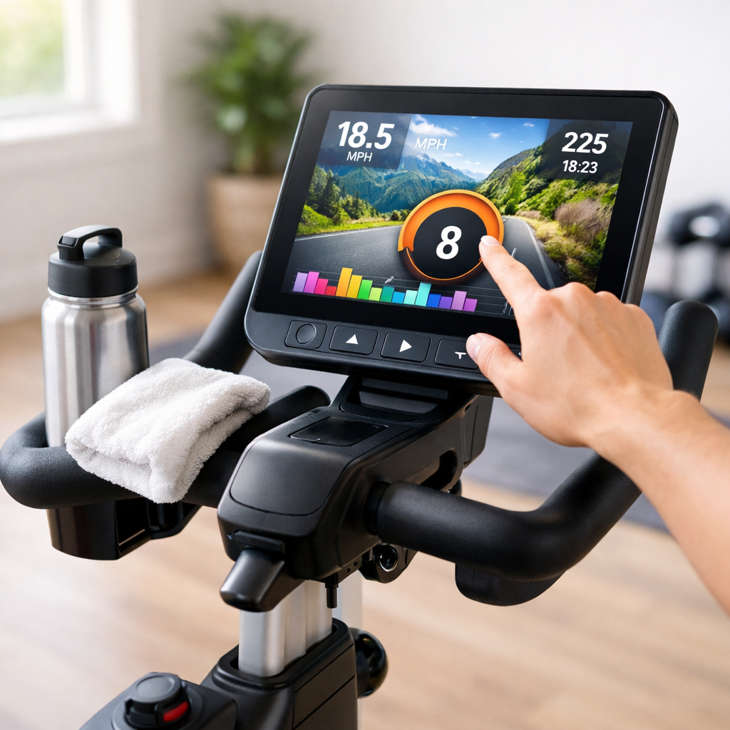 Top Upright Exercise Bikes With Touchscreen Displays for 2026 Buyers